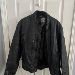 Leather Motorcycle Jacket